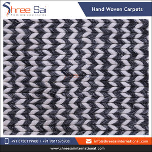 Juego de alfombra de pared a pared de algodón de lana Vintage hecha a mano bordada con textura en estilo Vintage elegante de calidad estándar - Product Image 3