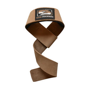 Sangles de levage en cuir de vachette unisexe les plus vendues Support de poignet de qualité pour l'équipement de sécurité de forme physique d'haltérophilie - Product Image 3