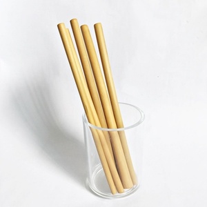 Paja de bambú natural ecológica, Pajita reutilizable para arroz, cereales, hierba, venta al por mayor de Vietnam para barras, accesorios para bares - Product Image 1