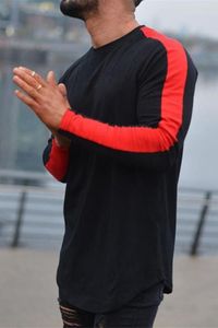 Haute Qualité Hommes à manches longues côté stripesT-chemises - Product Image 2