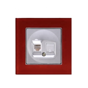 สหภาพยุโรปมาตรฐาน86ขนาด <span class=keywords><strong>CAT6</strong></span> RJ45วัสดุแก้วคู่คอมพิวเตอร์อินเทอร์เน็ต <span class=keywords><strong>Lan</strong></span> เต้าเสียบผนังซ็อกเก็ต - Product Image 3