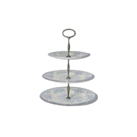 Support de gâteau en aluminium de conception antique en métal de bonne qualité pour les fêtes de mariage de fantaisie
