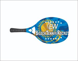 Raquettes de beach tennis personnalisées en carbone et fibre de verre, avec vos logos, combinaisons de couleurs, poids 310-330g, longueur 50cm - Product Image 5