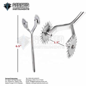 Herramienta de Simulación Neurológica para Pruebas Sensoriales de Diagnóstico Médico, Rueda de Wartenberg de Doble Fila, 2 Cabezas - Product Image 1
