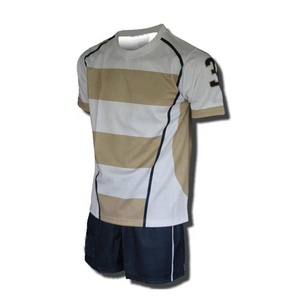 Ensemble d'uniformes en jersey et short de rugby respirant Équipement de sport à sublimation - Product Image 2