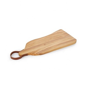 Planche de service en cuir, plateau personnalisé, nouveau Design avec poignée et sans poignée, hôtel, chambre, restaurant, quantité en vrac - Product Image 5