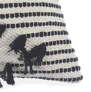 Algodón Tejido Hogar Decorativo Rayas-Decorativo Hecho A Mano Ecológico Sostenible Bordado Sin Azo 50x50 Cm Interior - Product Image 4