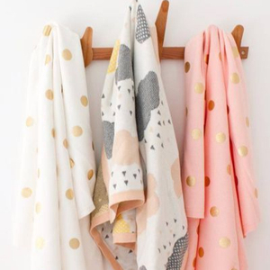 <b>Personalized</b> Swaddle Best Price Cotton <b>Baby</b> Muslin Swaddle <b>Blankets</b> - Product Image 1