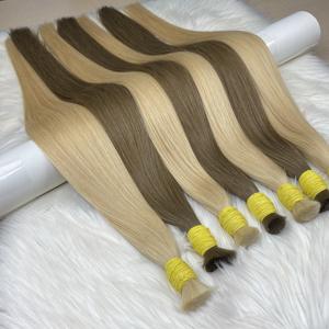 ผมต่อแบบ Remy ต่อผม100% บริสุทธิ์30นิ้วทำจากเส้นผมลอนตรงยาวสองชั้นผลิตจากโรงงาน - Product Image 5