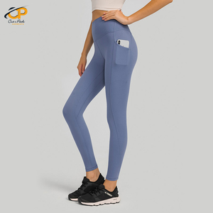 Mallas deportivas de gimnasio para mujer, mallas informales de cintura alta con estampado de logotipo personalizado en varios colores, novedad en oferta - Product Image 6
