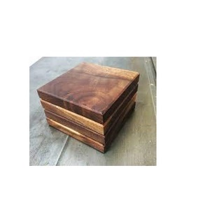 Dessous de verre en bois pour la maison décorative et couleur en bois naturel pour décorer la vaisselle pour la maison ustensiles de cuisine - Product Image 4