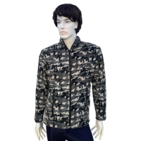 Veste tactique d'extérieur en polaire polaire avec fermeture éclair, camouflage, grande taille, en polyester délavé, avec logo personnalisé et service OEM