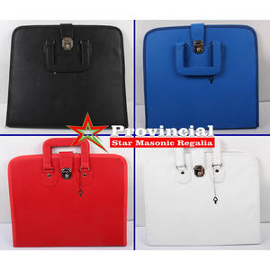 Tablier de broderie de maître grand culte fait à la main maçonnique personnalisé couleur Design cadeau à des fins provinciales - Product Image 3