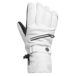 New Style 2022 Ski <b>Gloves</b> Custom Design Winter Outdoor Skiing Ice Cool Windproof Keep Hand <b>Warm</b> up Black and White Ski <b>Gloves</b> - Product Image 2