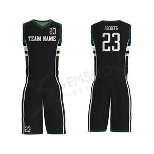 Uniformes de Baloncesto Personalizados al por Mayor de Secado Rápido con Características Anti-UV y Antibacterianas, Cómodos y Transpirables, con Nombre del Equipo - Product Image 2