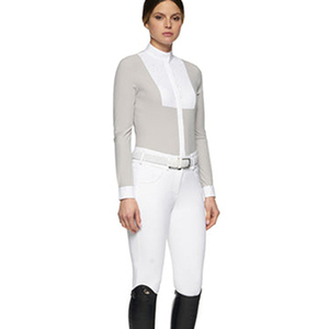 Stylish Women's <b>Equestrian</b> Shirts Ideal for Riding Events with Long Sleeve Tops Quick-dry Attire Baselayers and Show Tops - Product Image 3