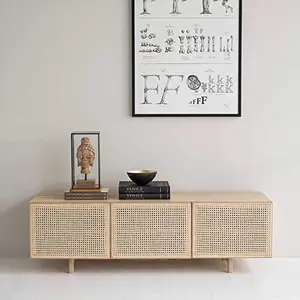 Moderne Rotan Tv Tafel Kast Stand Woonkamer Meubels