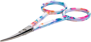 Makeup Manicure Nail <b>Scissors</b> with Stainless Steel Curved Blades Popular Customise Logo <b>Cuticle</b> Shears - Product Image 3