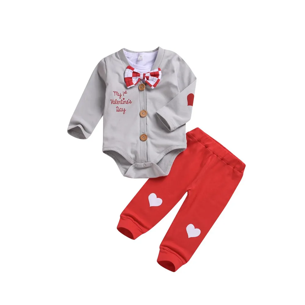 Newborn Baby Clothing Sets Winter Short Sleeve Knitted Cotton Tops Boys Girls Outfits 2 Pieces Baby Clothing Quantity OEM