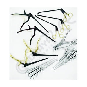 GORAYA-Conjunto de instrumentos ortopédicos para columna vertebral, Set de curetas de hueso, dentífrico alemán, con certificado CE ISO, gran oferta, 15 Uds. - Product Image 1