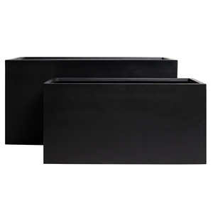 Firecore — boîte de plantation en fibre de verre, grande taille, peinture blanche, rectangulaire, pot de fleurs pour la décoration extérieure - Product Image 2