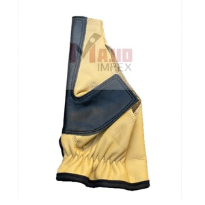 Durable Logo Personnalisé Tir À L'arc Gants En Cuir Véritable Tir Chasse Tir À L'arc Gants Pour Jeunes Adultes - Product Image 3