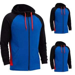 Custom logo Pattern Zipper Top Quality hoodie for <b>Men</b>. - Product Image 5