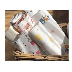 Couverture en mousseline pour bébé, plaid à langer de haute qualité, en coton biologique, fabriqué en inde, fabrication directe de rom - Product Image 1