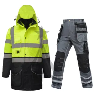 פקיסטן Made OEM ספק עמיד למים אחיד עבור Workwear חדש סגנון בטיחות אחיד בצבעים שונים