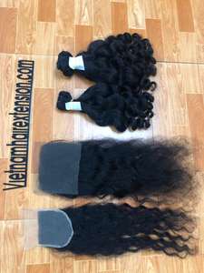 ผมต่อแบบลูกไม้ด้านหน้าเกรดพรีเมียม ลอนลึก 100% ผมแท้เวอร์จิ้น เรมี่ เวียดนาม - Product Image 5