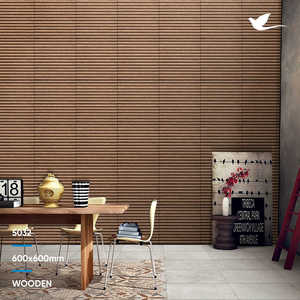 กระเบื้องลายไม้คุณภาพสูง ผิวด้าน สไตล์รัสติก กระเบื้องปูพื้นพอร์ซเลนผิวด้าน เหมาะสำหรับห้องนั่งเล่น - Product Image 2