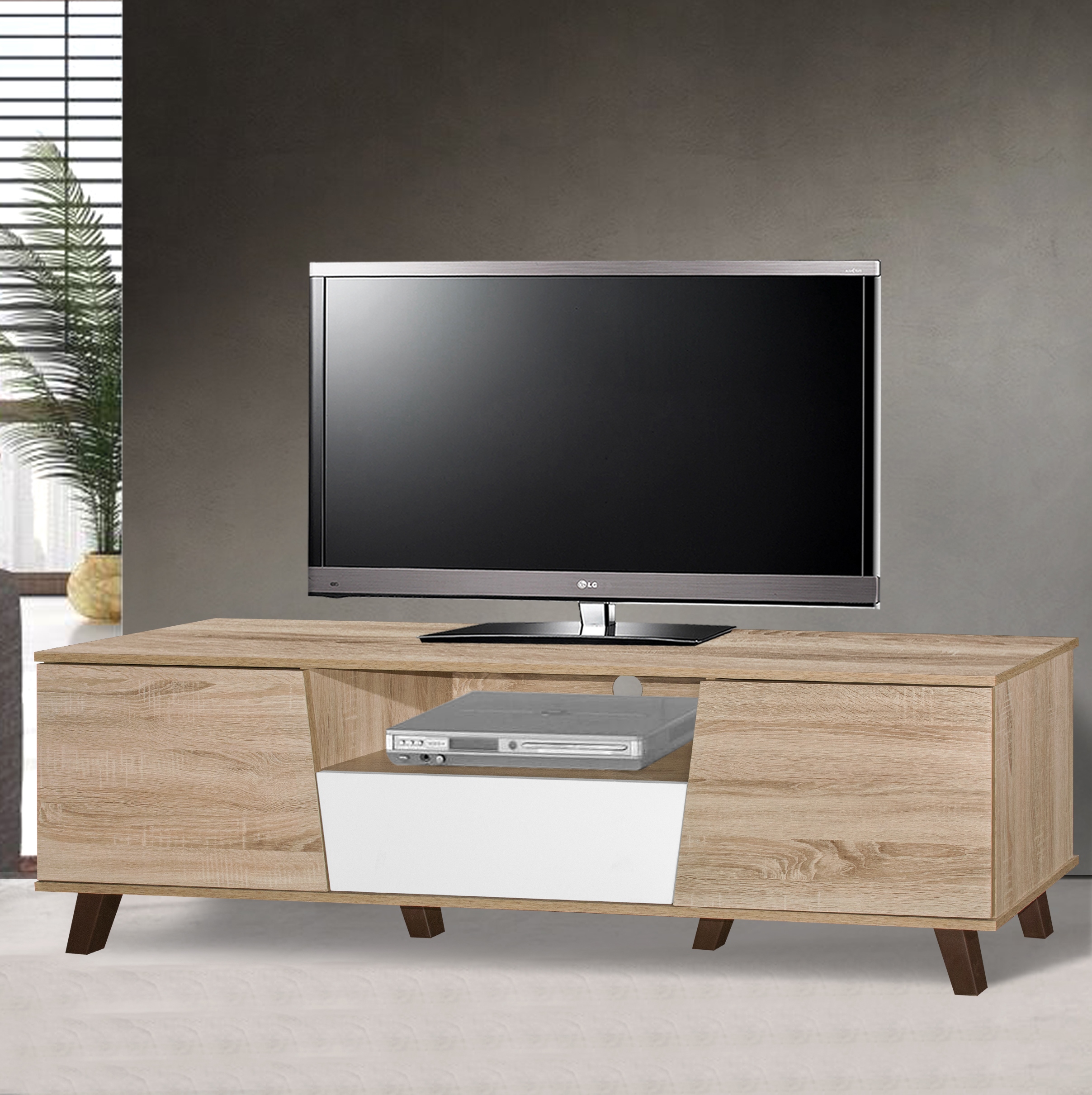 Somana clair Chêne + Blanc