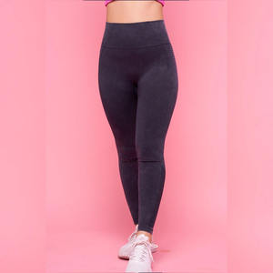 New CUSTOMIZED MAKE IT HAPPEN MINERAL WASH <b>SEAMLESS</b> <b>LEGGINGS</b> - Product Image 4