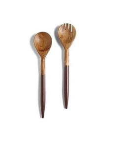 High Quality Wooden Serving Spoon Handicraft <b>Shiny</b> Polished Simple Design Acacia Wood Serving Cooking Spoon <b>Top</b> Quality - Product Image 1