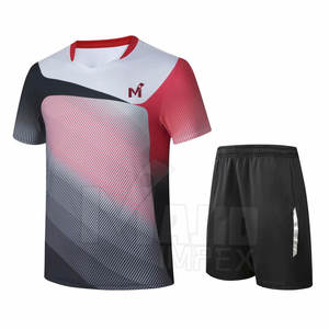 Uniforme deportivo de Bádminton de buena calidad, uniforme de equipo personalizado con logo - Product Image 6