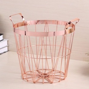 Corbeille à fruits ronde classique en fer, écologique, au design exclusif, cadeaux d'affaires durables, technique de couleur émaillée personnalisable - Product Image 2