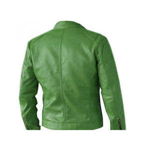 Veste en cuir véritable homme, de haute qualité, à bas prix - Product Image 4