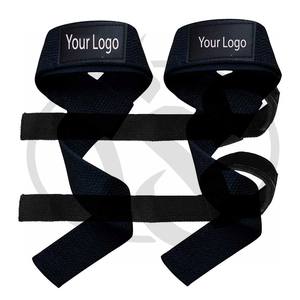 Custom Color <b>Weight</b> Lifting Cotton <b>Wrist</b> Straps - Product Image 3
