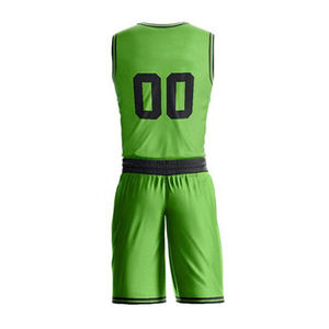 เครื่องแบบบาสเก็ตบอลสำหรับทุกเพศแห้งเร็วระบายอากาศได้ดีมีลายพิมพ์โลโก้ตามสั่ง - Product Image 1