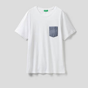 T-shirts rayés personnalisés à manches courtes de haute qualité T-Shirt à manches courtes rayé Tuniques Top - Product Image 2