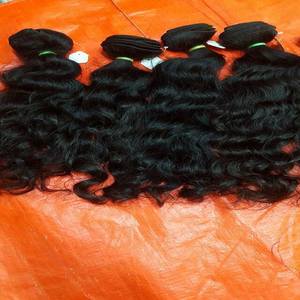 Highly Feedback 100% Virgin Indian Remy Hair Pieces Wholesale Machine Double Weft <b>Body</b> <b>Wave</b> Hair Extensions - Product Image 3