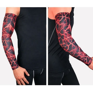 PIHA SPORTS UV Protection Breathable <b>Rechargeable</b> Cooling Sun Protection Unisex Compression Arm Sleeves Tattoo Coverage for - Product Image 5