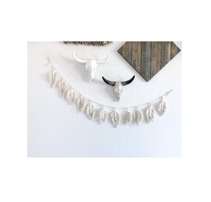 Guirnalda de plumas de macramé de pared hecha a mano directa del Fabricante Mayorista venta directa de fábrica - Product Image 3