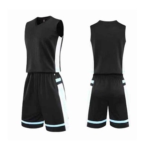 Uniforme d'équipe de basketball sur mesure de qualité supérieure, respirant, grande taille, avec impression par transfert thermique, logo et tailles personnalisés - Product Image 1
