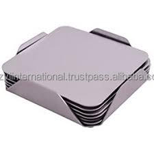 Posavasos de mármol blanco Esteras y almohadillas de mármol elegantes - Product Image 4