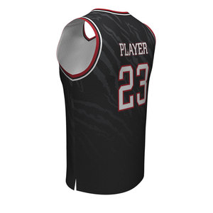Uniforme de baloncesto para jóvenes, ropa de malla personalizada y barata, diseños personalizados con el nombre del equipo, venta al por mayor - Product Image 2