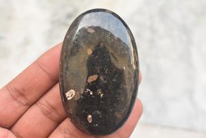 Nuummite Palmstone Wholesale Crystal Nuummite Tower Palm Natural Crystal From India Handmade Crystal - Product Image 3