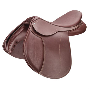 Y & Z Racing Jumping Saddle Alta calidad superior Estilo occidental Cuero genuino Impermeable Suministro ecuestre Durable al por mayor - Product Image 1