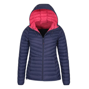 Venta al por mayor Servicio OEM Mejor calidad Hombres Niños A prueba de viento Stand Collar Puffer Chaqueta Invierno Cálido Lana Con Capucha 100% Nylon Primavera - Product Image 3