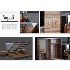 Ensemble de lit de chambre à coucher, socle de bébé, meuble de rangement de luxe - Product Image 4